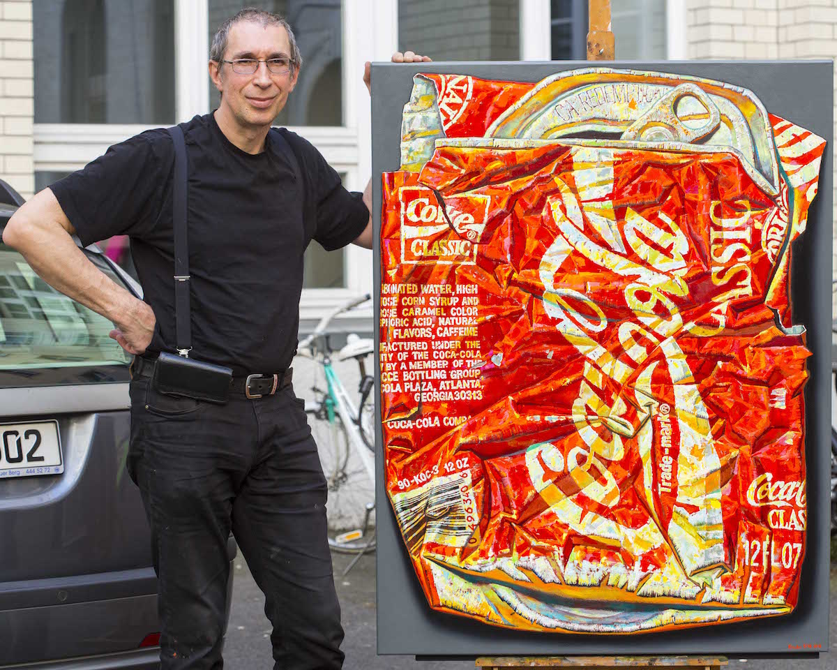 Der Kuenstler Andrei Krioukov im INterview mit der Kunstschule Berlin