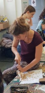 Workshop Holzarbeiten Semesterstart 2018 Rebecca Lomfeld
