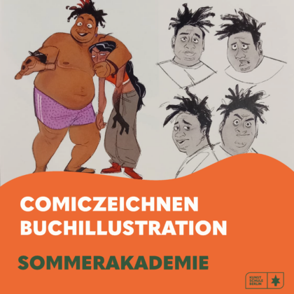 SOMMERAKADEMIE<br>Masterclass- Comicillustration/Buchillustration  6 Woche